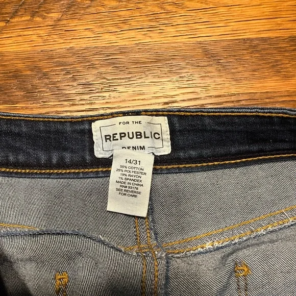 For the Republic ankle jeans size 31 waist - Picture 5 of 5